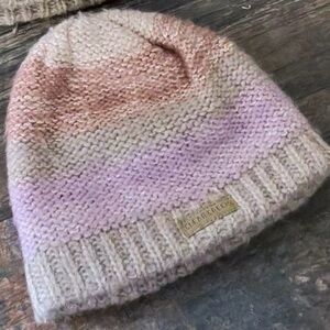 Clear Creek Pink Pastel Knit Beanie